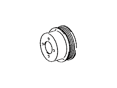 Toyota 16371-31040 Pulley, Fan