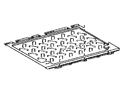 Toyota 58570-35130-B0 Mat Assy, Rear Floor