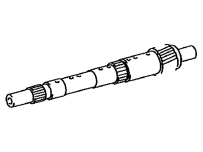 Toyota 4Runner Intermediate Shaft - 35713-60050