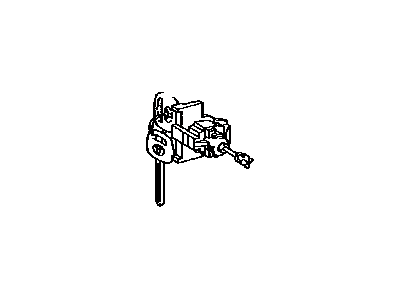 Toyota 69051-35170 Cylinder & Key Set, Door Lock, RH