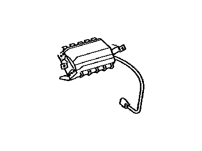 Toyota 73960-35070 Air Bag Assy, Instrument Panel Passenger W/O Door