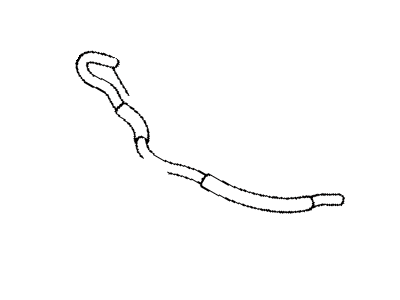 Toyota 23826-31160 Hose, Fuel Vapor Feed