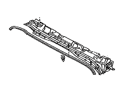 Toyota 55708-35091 LOUVER Sub-Assembly, Cow