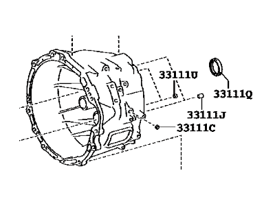 Toyota Bellhousing - 33101-35120