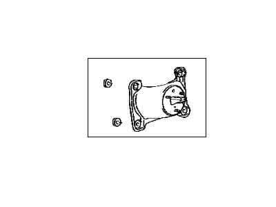 Toyota 51908-35032 Bracket Sub-Assy, Spare Wheel Carrier