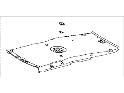 Toyota 63311-35380-B0 Headlining, Roof