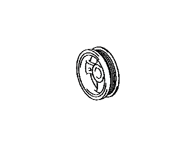 Toyota 13470-31014 PULLEY Assembly, CRANKSH