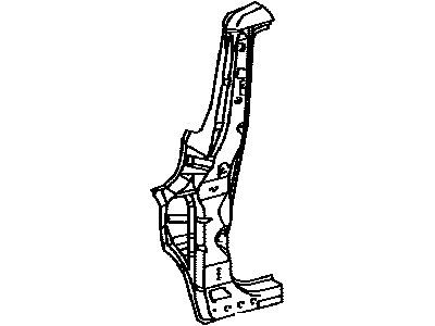 Toyota 61132-35060 Pillar, Front Body, Outer LH