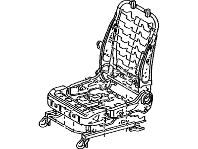 Toyota 71110-35300 Frame Assembly, Front Seat