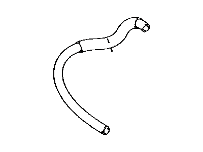 Toyota 12262-31030 Hose, Ventilation