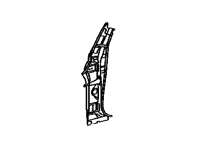 Toyota 61108-35060 Reinforce Sub-Assy, Front Body Pillar, Lower RH