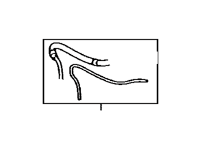 Toyota 41533-35100 Tube, Differential B