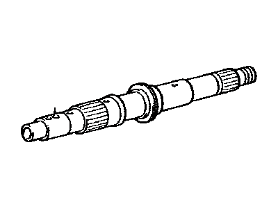 Toyota 36231-35050 Shaft, Transfer Output, Rear