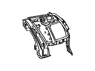 Toyota 61704-35060 Panel Sub-Assy, Quarter, Inner LH