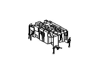 Toyota 82741-35110 Block, Engine Room Relay