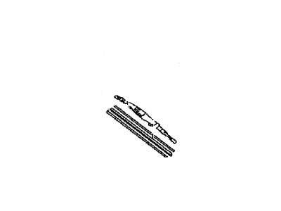 Toyota 85212-35090 Front Wiper Blade, Right