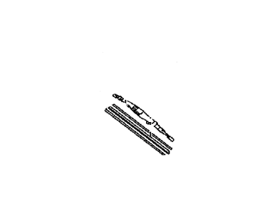 Toyota 85212-35091 Front Wiper Blade, Right