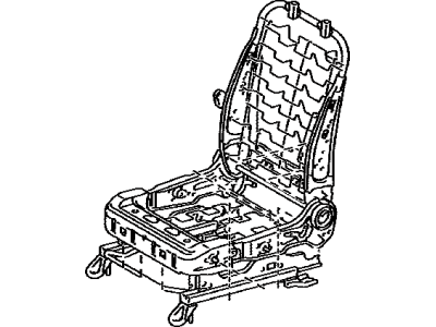 Toyota 71120-35230 Frame Assembly, Front Seat