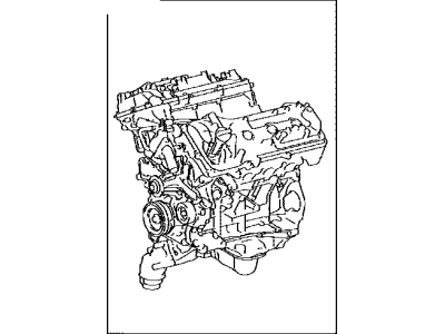 Toyota 19000-50730 Engine Assembly, Partial