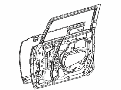 Toyota 67002-35611 Panel Sub-Assembly, Front D