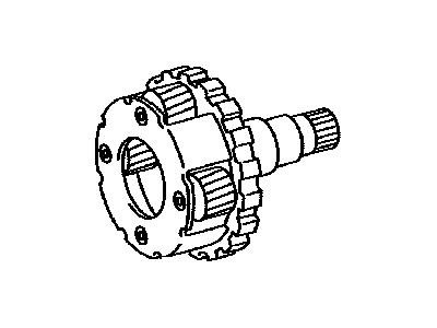 Toyota 35760-0C012 Gear Assembly, Rear Planet