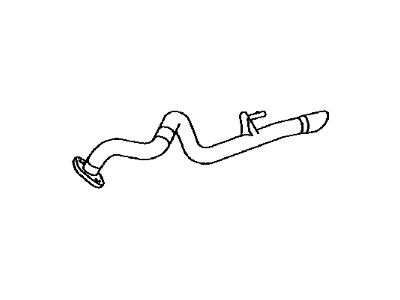 2009 Toyota FJ Cruiser Exhaust Pipe - 17430-30041