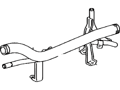 Toyota 16306-AD011 Pipe Sub-Assembly, Water