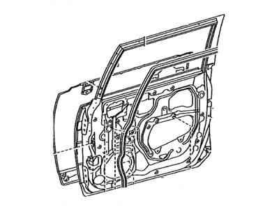 Toyota 67001-35760 Panel Sub-Assembly, Front D