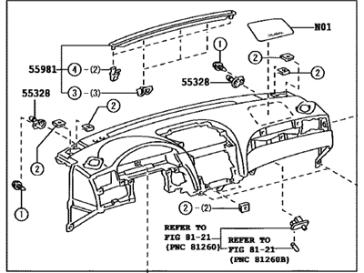 Toyota 55401-AA050-B0