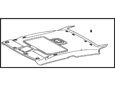 Toyota 63311-AA160-B0 Headlining Assy, Roof