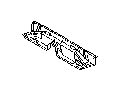 Toyota 57605-06070 Member Sub-Assy, Rear Floor Cross