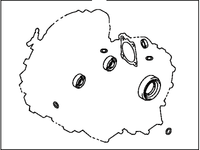 Toyota 04331-28020 Gasket Kit, TRANSAXLE Overhaul