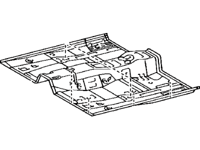 Toyota Solara Floor Pan - 58111-06917