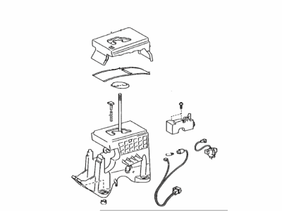 Toyota 33550-AA021 Floor Shift Assy, Transmission