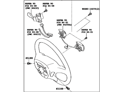 Toyota 45100-06K60-B0 Wheel Assembly, Steering