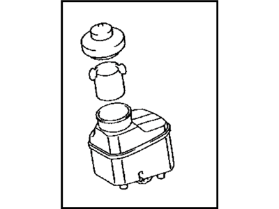 Toyota 47220-33131 Reservoir Sub-Assy, Brake Master Cylinder