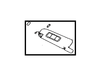 2006 Toyota Solara Sun Visor - 74310-AC261-C0