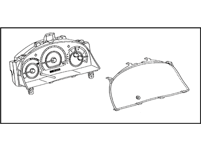 Toyota 83800-AA160 Meter Assy, Combination