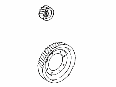 Toyota 41201-33030 Final Gear Kit, Differential, Front