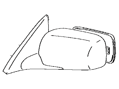 Toyota Solara Car Mirror - 87910-AA110-J0