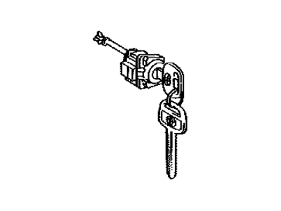 Toyota 69052-AA010 Cylinder & Key Set, Door Lock, LH