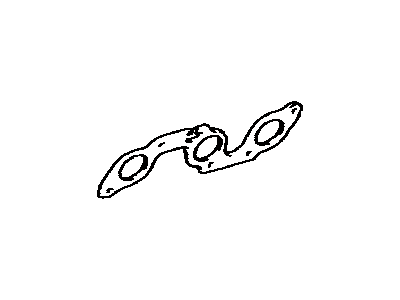 Toyota 17173-20020 Exhaust Manifold To Head Gasket, Left