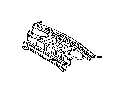 Toyota 64101-06131 Panel Sub-Assy, Upper Back