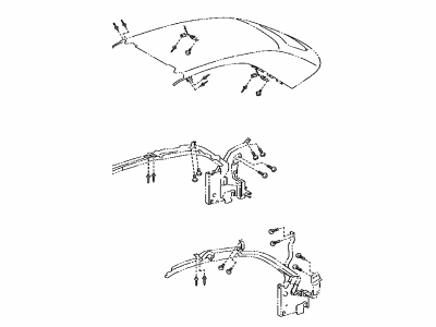 Toyota 65906-06010 Joint, TARPAULIN Rail