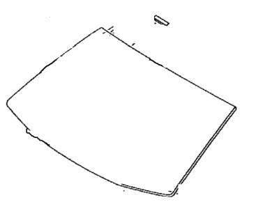 Toyota 56101-AA051 Glass, Windshield