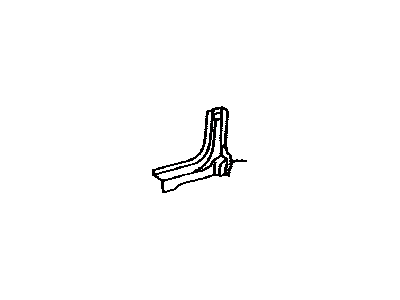 Toyota 57431-33010 Reinforcement, Center Floor RH