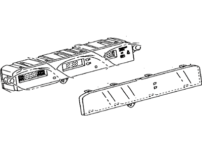 Toyota 83910-AA032 Clock Assembly