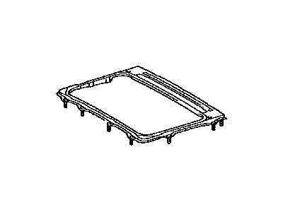 Toyota 63142-AA030 Reinforcement, Roof Panel