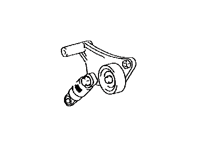 Toyota 16620-28071 TENSIONER Assembly, V-RIBBED Belt