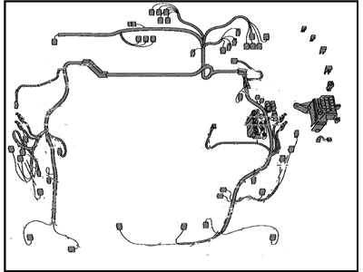 Toyota 82111-AA050 Wire, Engine Room Main